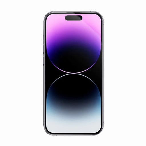 RURIHAI For iPhone 14 Pro Max Full Screen Protector AR Anti-Reflective HD Clear Tempered Glass Flim - Transparent - 2