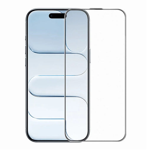 RURIHAI For iPhone Air Matte Full Screen Protector AR Anti-Reflective Tempered Glass Film - Transparent - 1