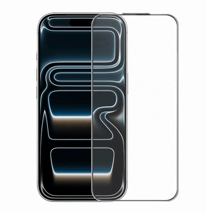 RURIHAI For iPhone 17 Pro Matte Full Screen Protector AR Anti-Reflective Tempered Glass Film - Transparent - 1