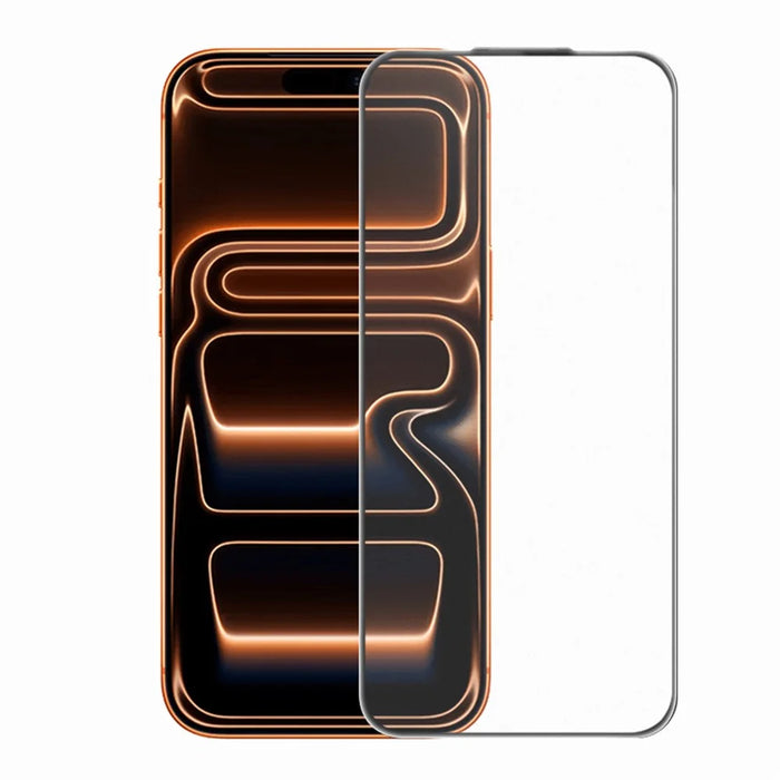 RURIHAI For iPhone 17 Pro Max Matte Full Screen Protector AR Anti-Reflective Tempered Glass Film - Transparent - 1