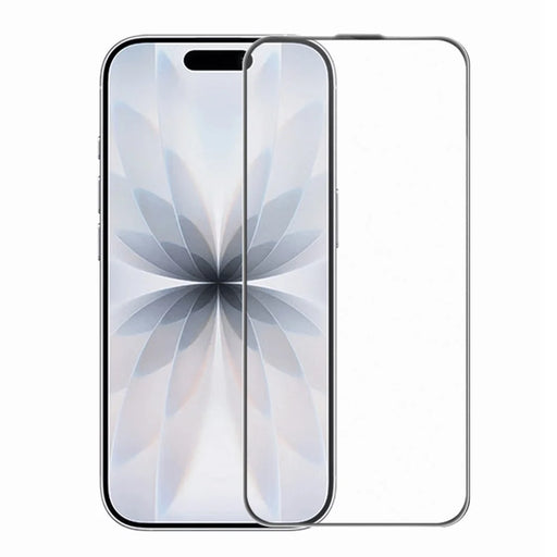 RURIHAI For iPhone 17  /  16 Pro Matte Full Screen Protector AR Anti-Reflective Tempered Glass Film - Transparent - 1
