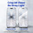 RURIHAI For iPhone 17  /  16 Pro Matte Full Screen Protector AR Anti-Reflective Tempered Glass Film - Transparent - 5