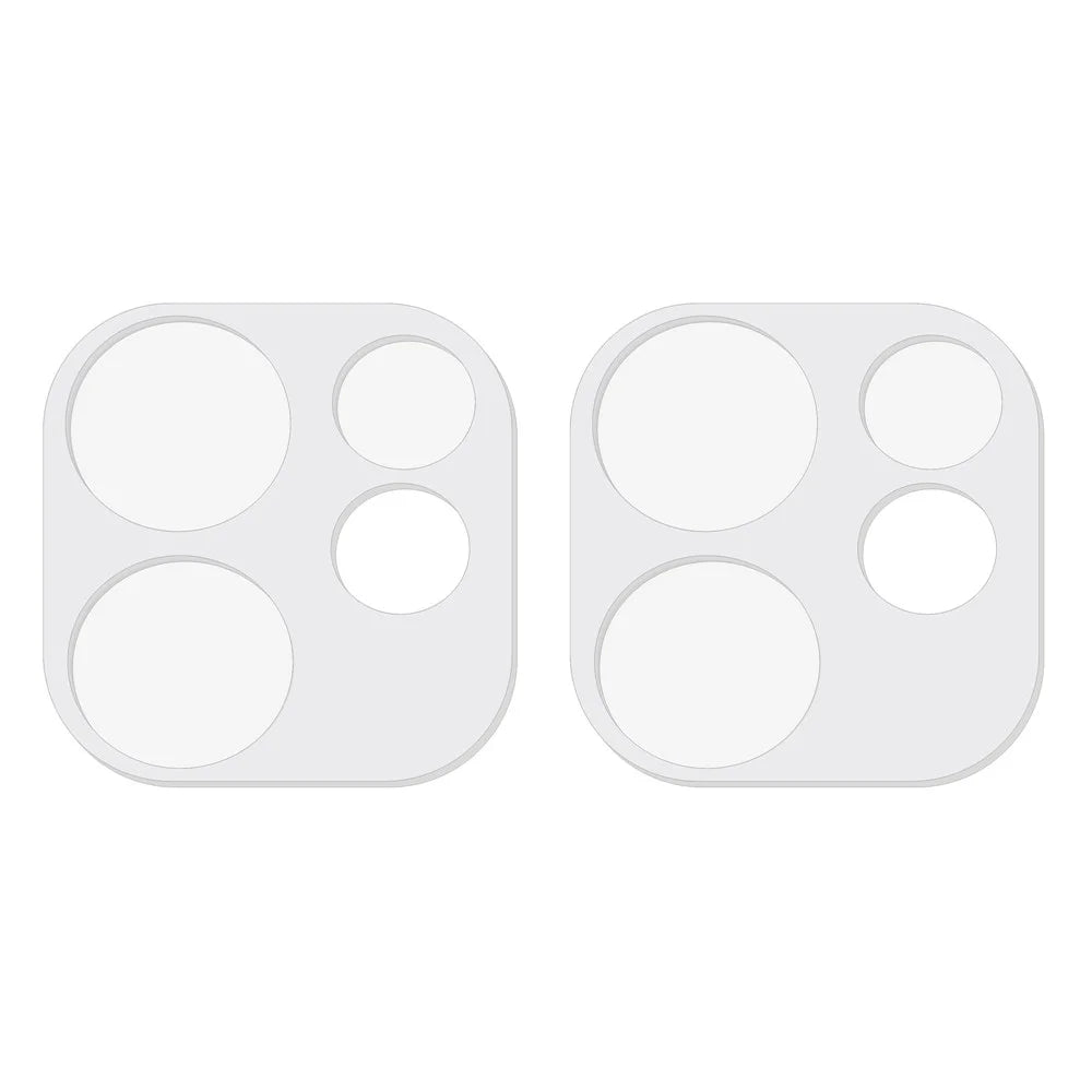 2Pcs For Oppo Reno16 5G (Global) Full Coverage Camera Lens Protector 3D Arc Edge Anti-Scratch Tempered Glass Lens Film - Transparent - 2