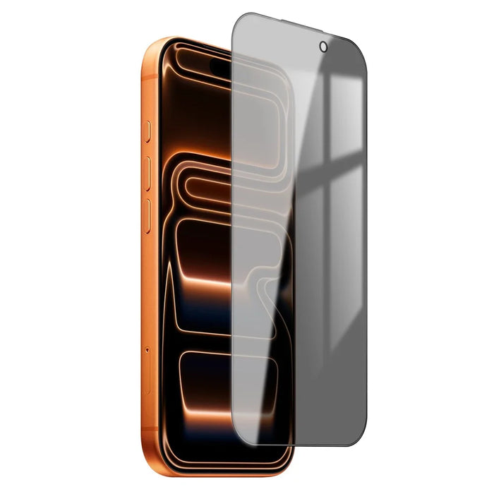 For iPhone 17 Pro Max Privacy Screen Protector AR Anti-Reflective High Aluminium-silicon Glass Anti-Spy Film - 1