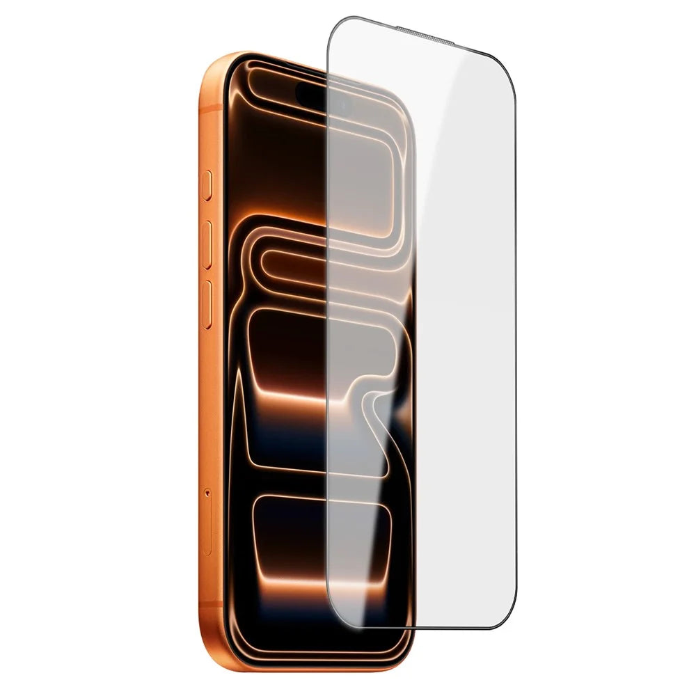 For iPhone 17 Pro Max Screen Protector AR Anti-Reflective Silk Printing Clear High Aluminium-silicon Glass Film - 1