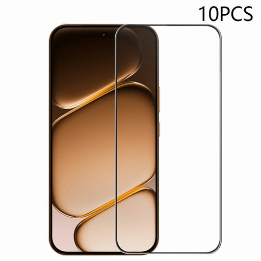 RURIHAI 10Pcs For OnePlus Turbo 6X Pro 5G High Aluminium-Silicon Glass Film Full Glue 0.26mm 2.5D Full Screen Protector - 1