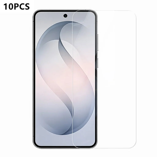RURIHAI 10Pcs For Samsung Galaxy S26 FE Screen Protector 0.26mm 2.5D Full Glue High Aluminium Silicon Glass Film (NOT Complete Covering) - 1