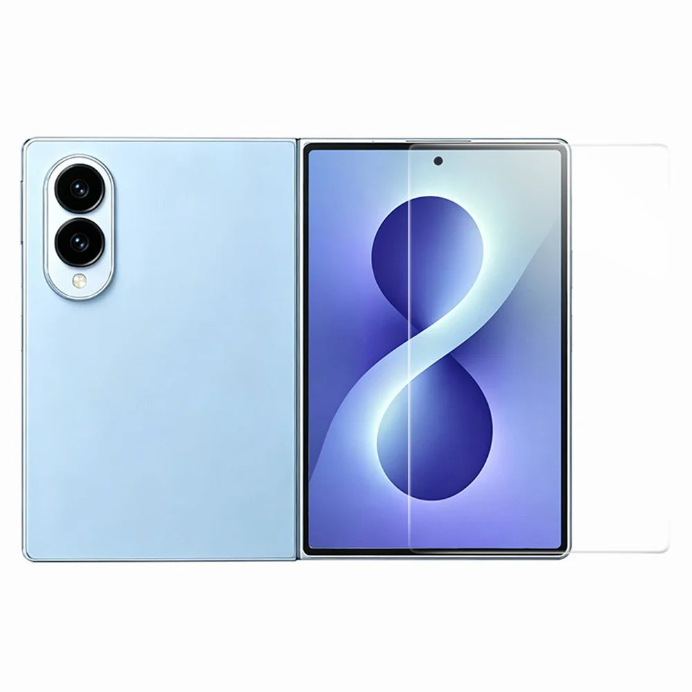 RURIHAI For Samsung Galaxy Z Fold8 Screen Protector 0.26mm 2.5D Full Glue High Aluminium Silicon Glass Film (NOT Complete Covering) - 1