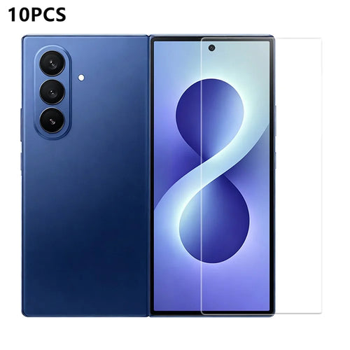 RURIHAI 10Pcs For Samsung Galaxy Z Fold8 Ultra Screen Protector 0.26mm 2.5D Full Glue High Aluminium Silicon Glass Film (NOT Complete Covering) - 1