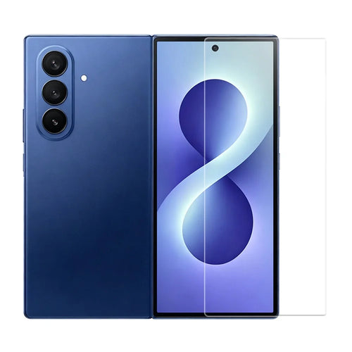 RURIHAI For Samsung Galaxy Z Fold8 Ultra Screen Protector 0.26mm 2.5D Full Glue High Aluminium Silicon Glass Film (NOT Complete Covering) - 1