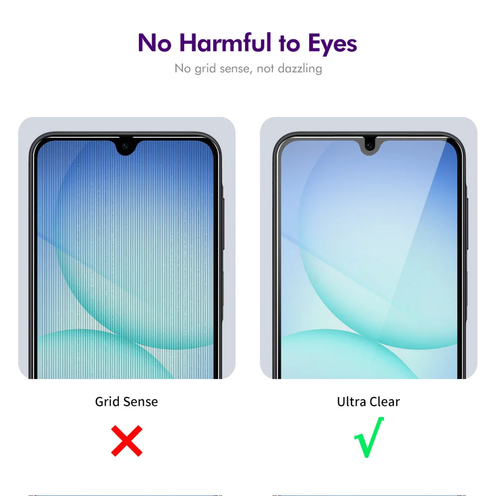 HAT PRINCE for Samsung Galaxy A17 4G / Galaxy A17 5G 2Pcs Privacy Screen Protector ENKAY Hat-Prince Full Glue Full Coverage 28-degree Anti-Spy Tempered Glass - Black - 5