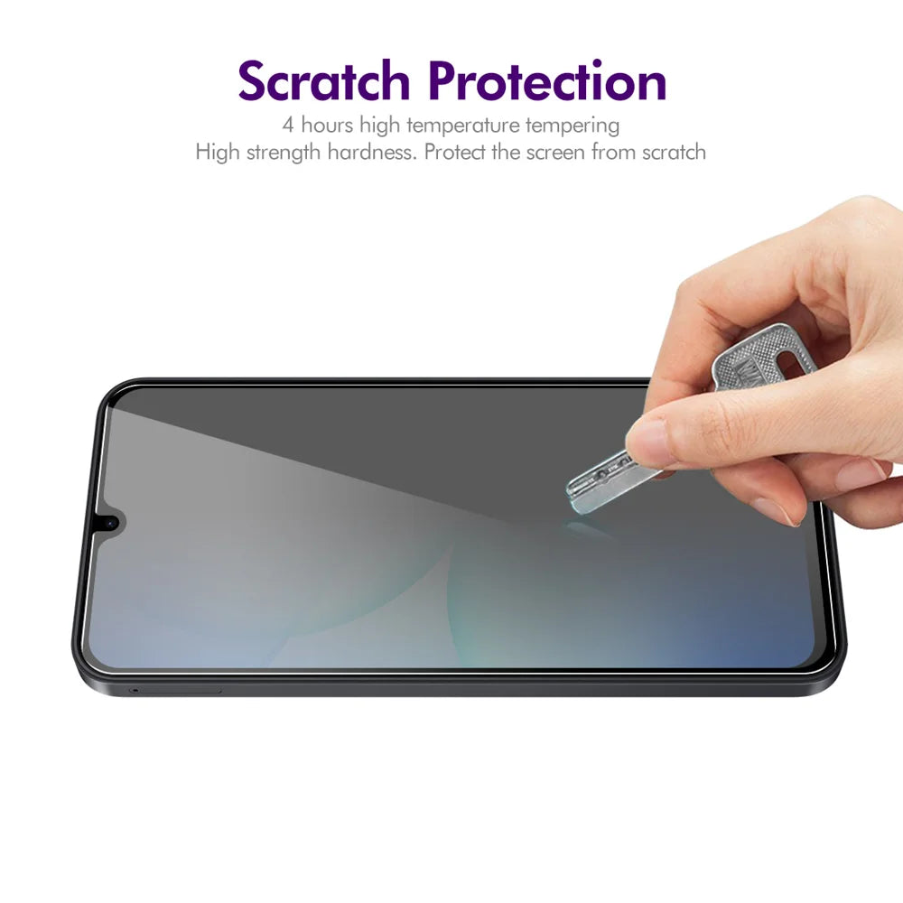HAT PRINCE for Samsung Galaxy A17 4G / Galaxy A17 5G 2Pcs Privacy Screen Protector ENKAY Hat-Prince Full Glue Full Coverage 28-degree Anti-Spy Tempered Glass - Black - 6