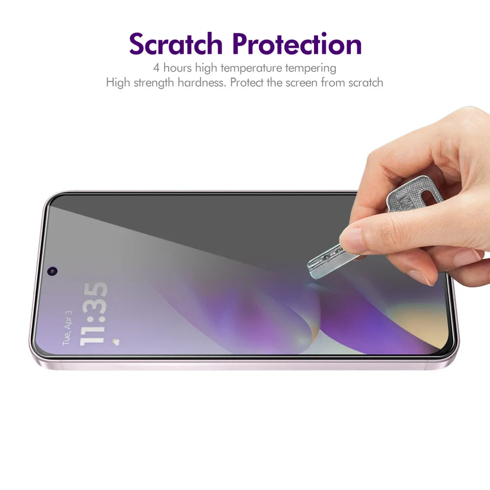 HAT PRINCE for Motorola Edge (2026) 2Pcs Privacy Screen Protector ENKAY Hat-Prince Full Glue Full Coverage 28-degree Anti-Spy Tempered Glass - Black - 6