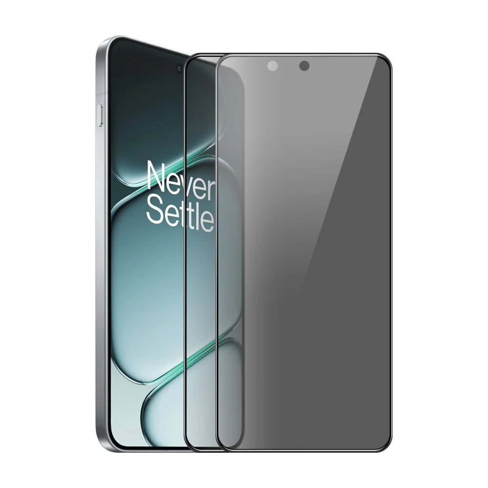 HAT PRINCE for OnePlus Nord CE6 Lite 5G 2Pcs Privacy Screen Protector ENKAY Hat-Prince Full Glue Full Coverage 28-degree Anti-Spy Tempered Glass - Black - 1