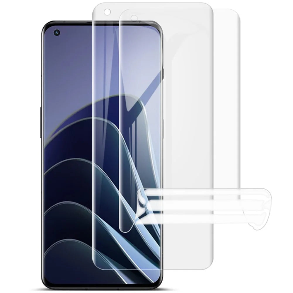 IMAK 2Pcs / Set Hydrogel Film III for OnePlus 11 5G Full Coverage Anti-Scratch Screen Protector Transparent Soft TPU Film - 1