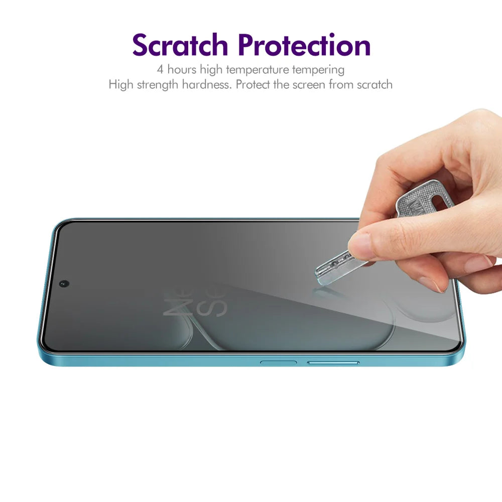 HAT PRINCE for OnePlus Nord CE6 5G Privacy Screen Protector ENKAY Hat-Prince Full Glue Full Coverage 28-degree Anti-Spy Tempered Glass - Black - 6
