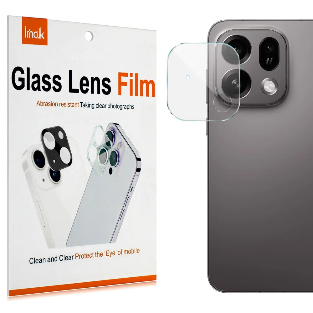 IMAK for Oppo Find X9s 5G Camera Lens Protector Slim Tempered Glass Full Coverage Lens Film - Transparent - 2