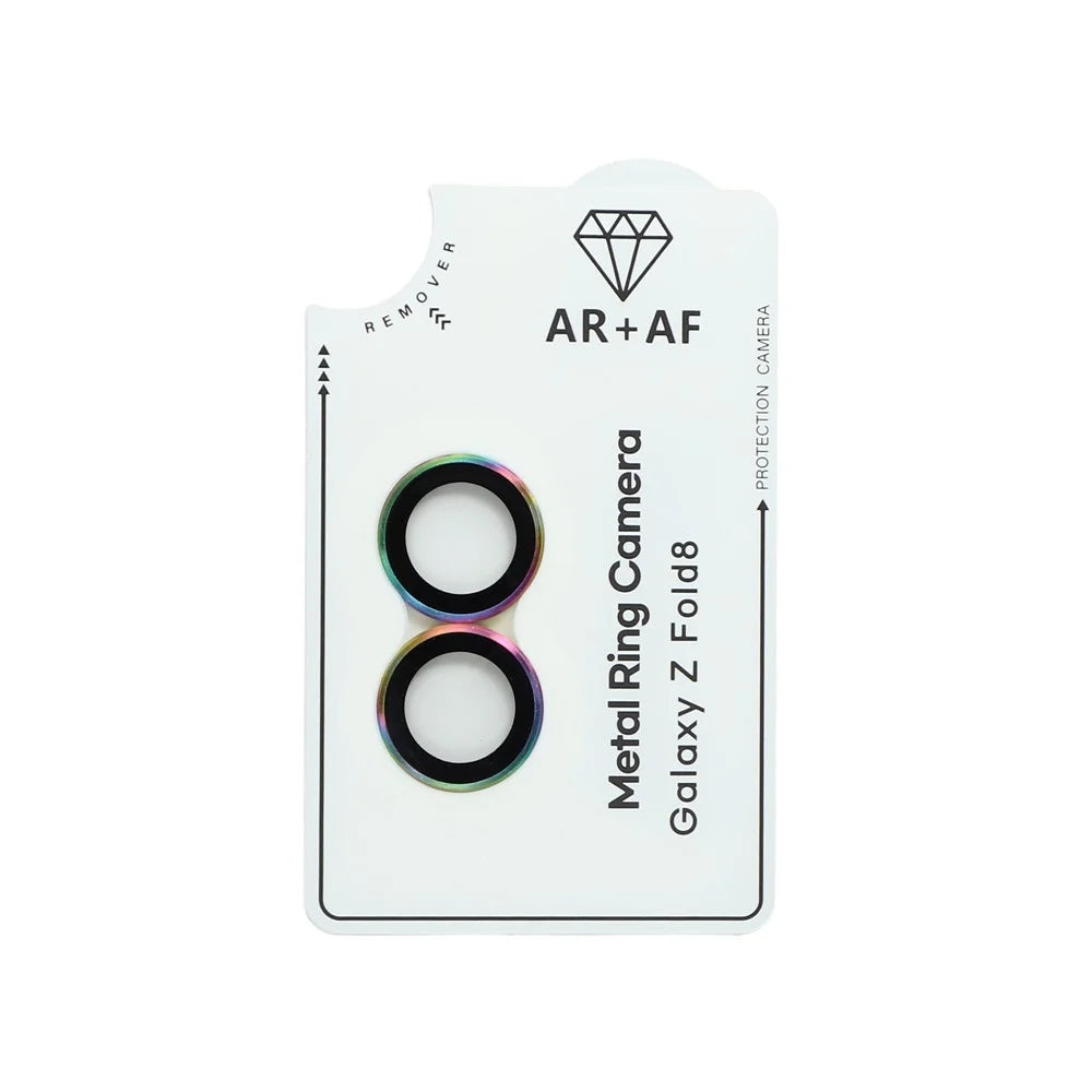 For Samsung Galaxy Z Fold8 Camera Lens Protector Electroplating Ultra HD Tempered Glass Lens Film - Multi-color - 4