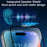 JOYROOM 18MQ11P for iPhone 18 Privacy Screen Protector 2.5D High Aluminium-Silicon Glass Full Coverage Film with Dust Shield - 4