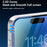 JOYROOM 18MQ12P for iPhone 18 Pro Privacy Screen Protector 2.5D High Aluminium-Silicon Glass Full Coverage Film with Dust Shield - 3
