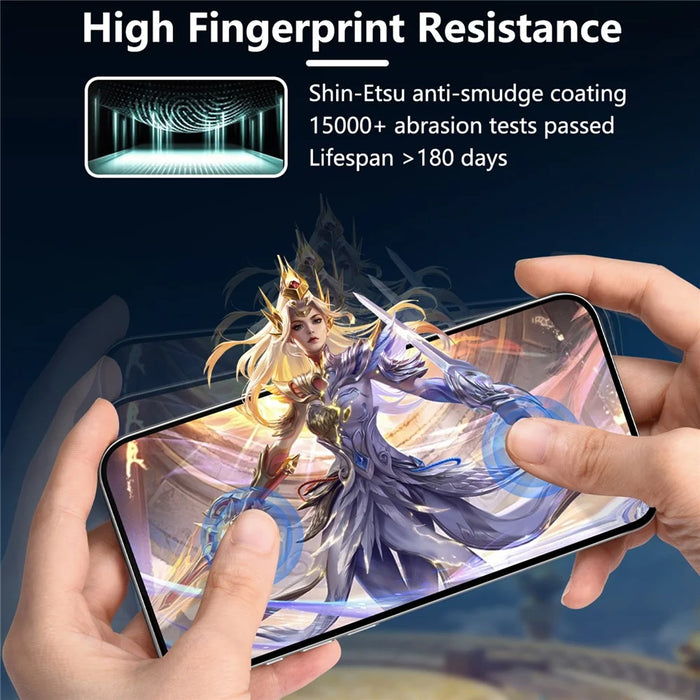 JOYROOM 18MQ12P for iPhone 18 Pro Privacy Screen Protector 2.5D High Aluminium-Silicon Glass Full Coverage Film with Dust Shield - 5