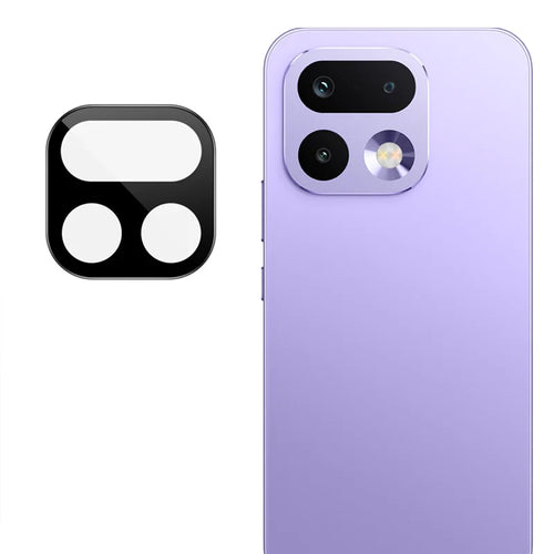 IMAK for Realme 16 Pro 5G Camera Lens Protector Tempered Glass HD Clear Full Cover Lens Film - Black - Black - 1