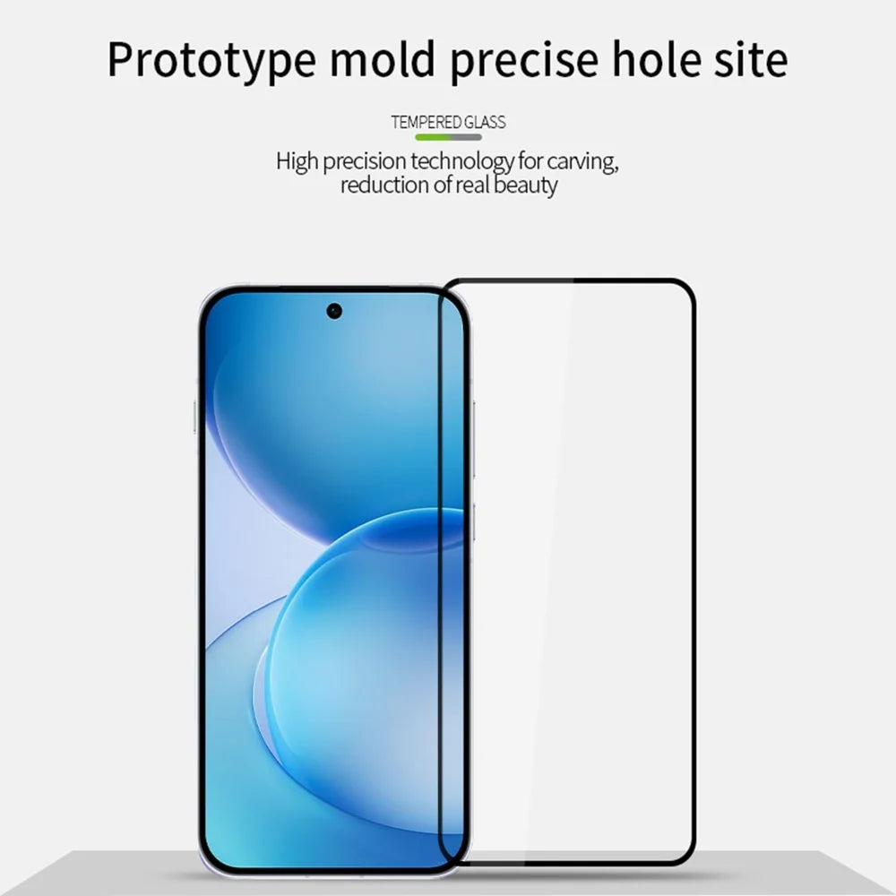 PINWUYO for Oppo Reno16 5G (Global) / Oppo Reno16 5G (China) / Oppo Reno16 Pro 5G (Global) Tempered Glass Film  JK Series-2 9H Full Glue Full Screen Protector - Black - 3