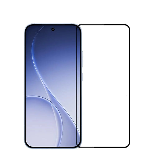 PINWUYO for Oppo Reno 15c 5G (India) Tempered Glass Film  JK Series-2 9H Full Glue Full Screen Protector - Black - 1