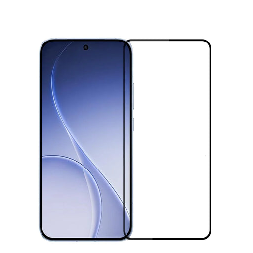 PINWUYO for Oppo Reno 15c 5G (India) Tempered Glass Film  JK Series-2 9H Full Glue Full Screen Protector - Black - 1