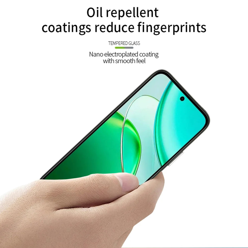 PINWUYO for vivo T5x 5G Tempered Glass Film  JK Series-2 9H Full Glue Full Screen Protector - Black - 4