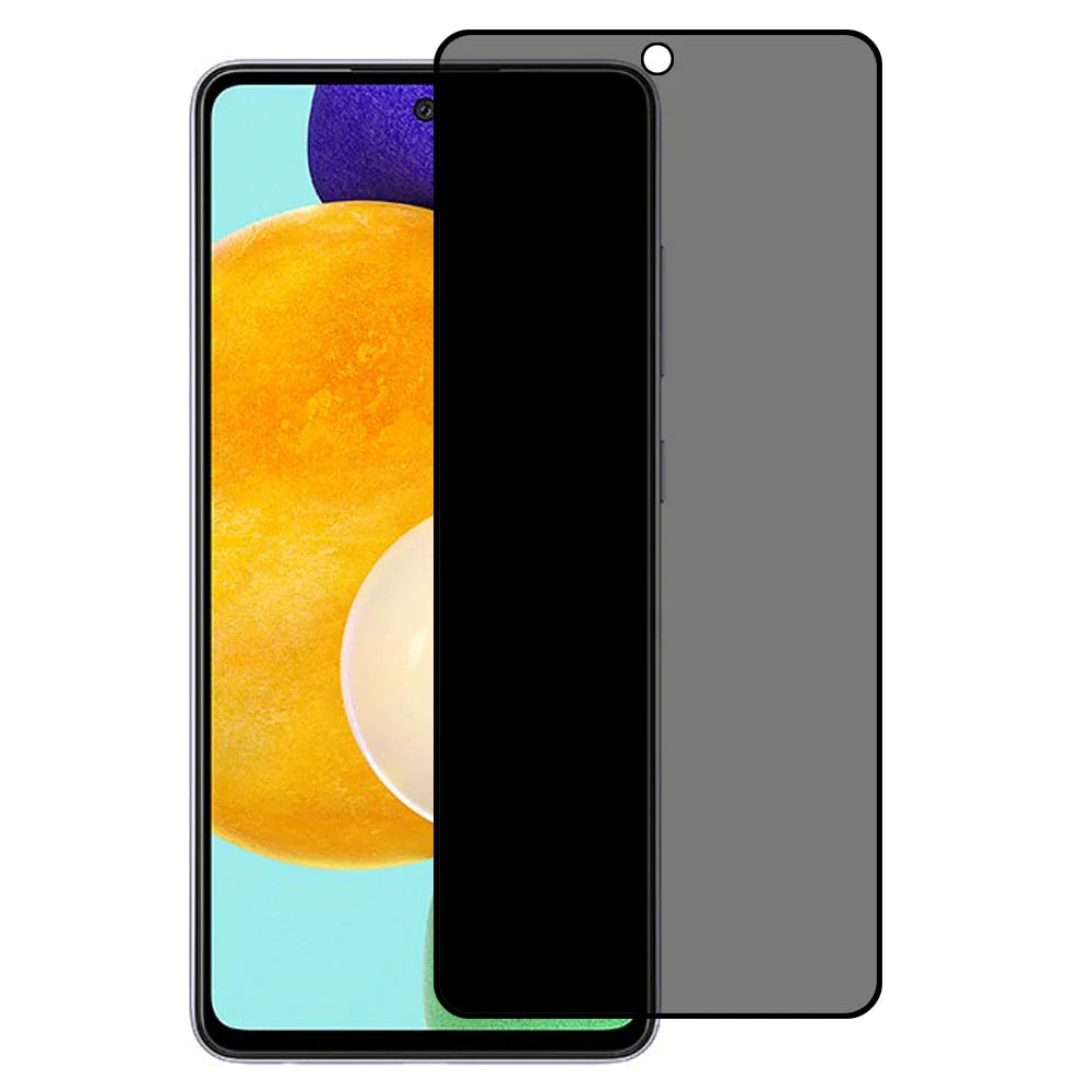 For vivo X Fold6 5G Tempered Glass Silk Print Anti-peep Full Coverage Screen Protector Film - Black - 1