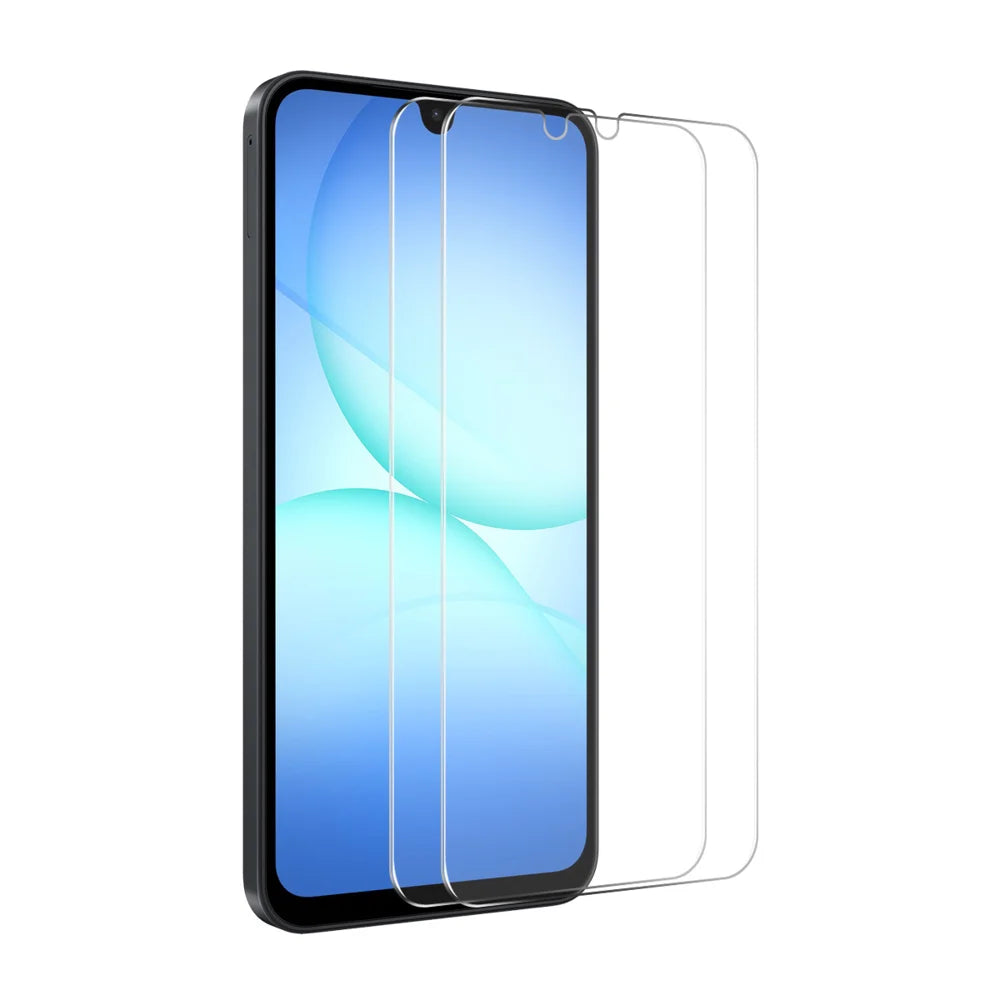 HAT PRINCE for Samsung Samsung Galaxy A18 4G ENKAY  2Pcs Screen Protector 9H Clear Full Glue High Aluminum-Silicon Glass Film (NOT Complete Covering) - Transparent - 1