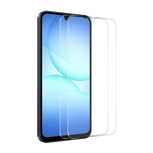 HAT PRINCE for Samsung Samsung Galaxy A18 4G ENKAY  2Pcs Screen Protector 9H Clear Full Glue High Aluminum-Silicon Glass Film (NOT Complete Covering) - Transparent - 1
