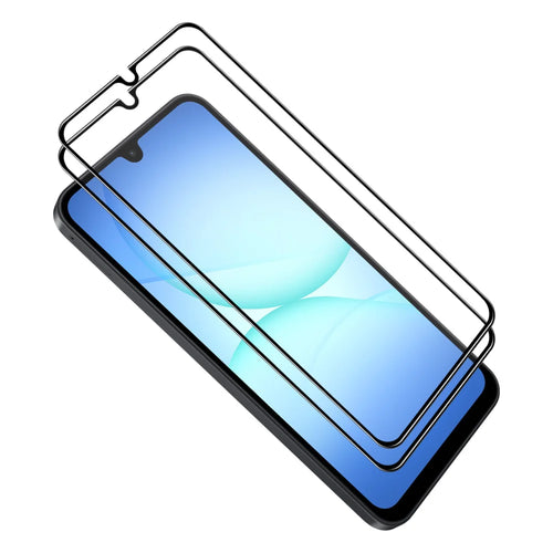 HAT PRINCE for Samsung Samsung Galaxy A18 4G ENKAY  2Pcs Screen Protector 9H Silk Printing 0.26mm Full Glue Full Coverage Tempered Glass Film - Transparent - 1