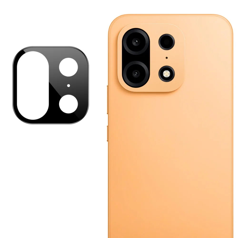 IMAK for OnePlus Turbo 6X Pro 5G Tempered Glass Full Cover Camera Lens Protector with Self Positioning Frame - Black - Black - 3