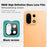 IMAK for OnePlus Turbo 6X Pro 5G Tempered Glass Full Cover Camera Lens Protector with Self Positioning Frame - Black - Black - 4