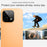 IMAK for OnePlus Turbo 6X Pro 5G Tempered Glass Full Cover Camera Lens Protector with Self Positioning Frame - Black - Black - 7