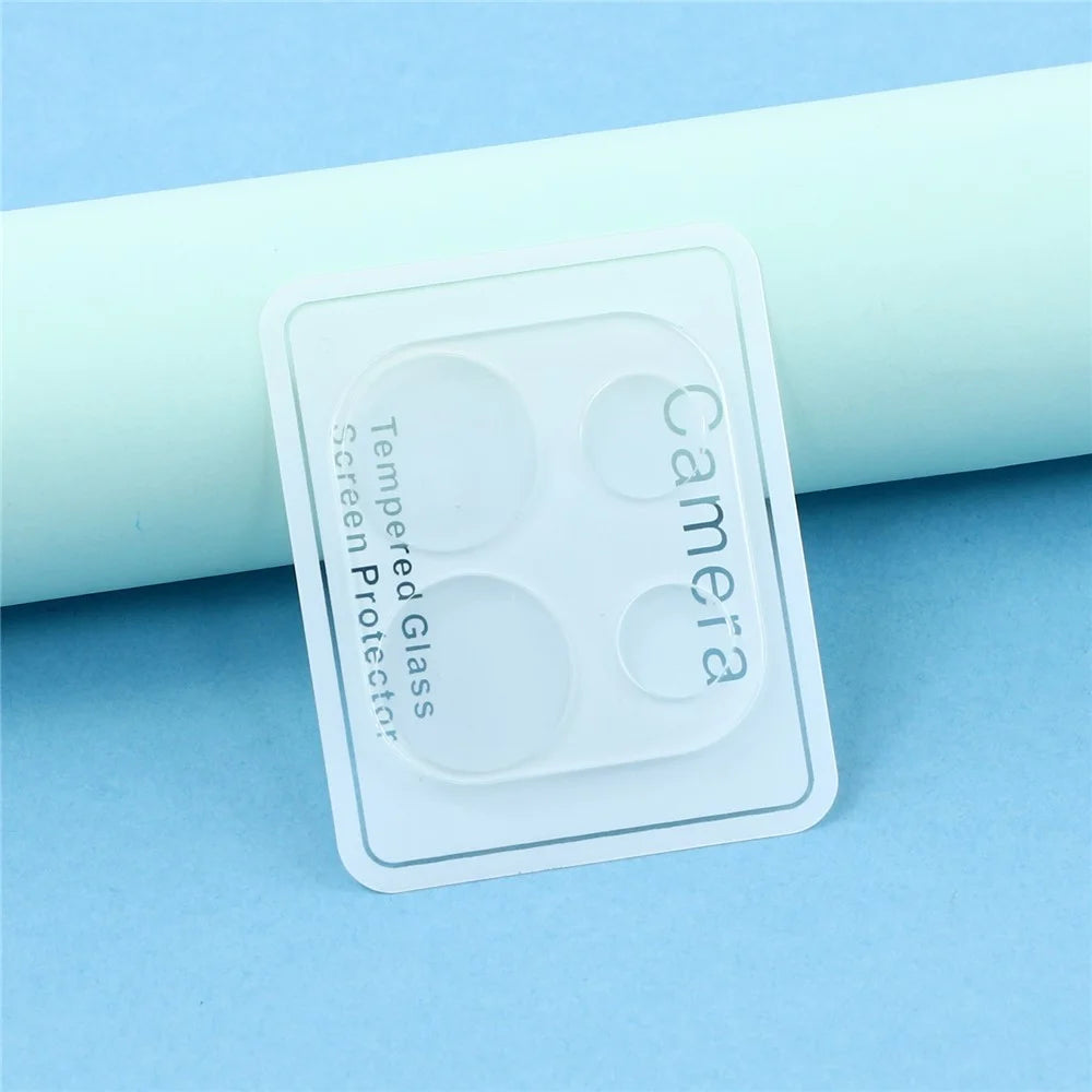 2Pcs For Oppo Reno16 F 5G / Reno16c 5G / Reno16 FS 5G Full Coverage Camera Lens Protector 3D Arc Edge Anti-Scratch Tempered Glass Lens Film - Transparent - 5