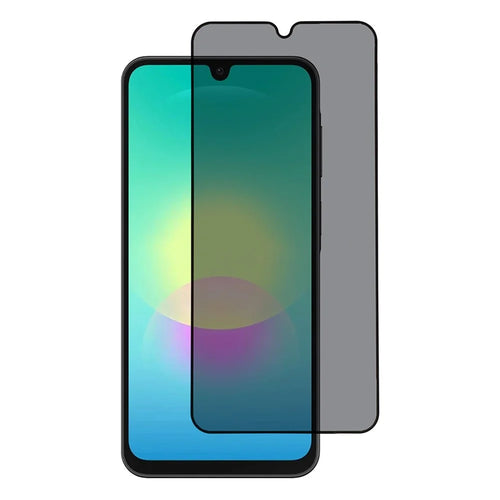 For Samsung Galaxy A18 4G Anti-Spy Screen Protector Silk Printing High Aluminium-Silicon Glass Film - 1