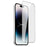 For iPhone 14 Pro Max Screen Protector AR Anti-Reflective Silk Printing Clear High Aluminium-silicon Glass Film - Transparent - 1