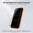 For iPhone 14 Screen Protector AR Anti-Reflective Silk Printing Clear High Aluminium-silicon Glass Film - Transparent - 2