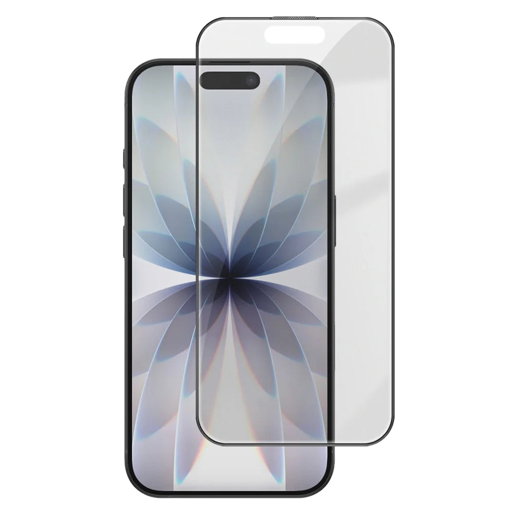 For iPhone 17 Screen Protector Anti-Glare Matte Anti-Fingerprint Tempered Glass Film - Transparent - 1
