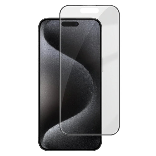For iPhone 15 Pro Screen Protector Anti-Glare Matte Anti-Fingerprint Tempered Glass Film - Transparent - 1