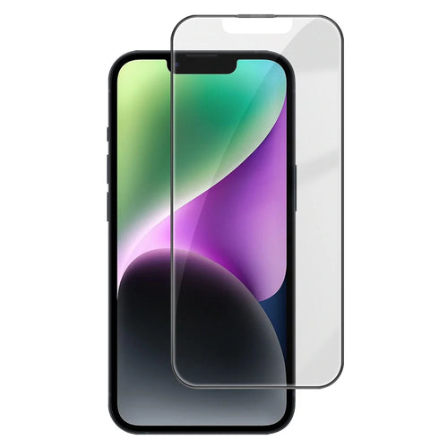For iPhone 14 Screen Protector Anti-Glare Matte Anti-Fingerprint Tempered Glass Film - Transparent - 1