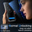 For iPhone 13 Pro Max Screen Protector Anti-Glare Matte Anti-Fingerprint Tempered Glass Film - Transparent - 3