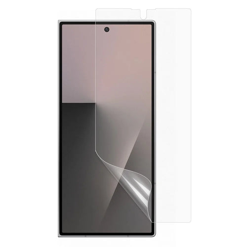 For Samsung Galaxy Z Fold8 Ultra Screen Film PET Bubble Free Ultra Clear Outer Screen Protector, NOT Complete Covering - Transparent - 1