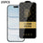 For iPhone Air 25Pcs Screen Protector Anti-static Silk Printing Medium Alumina Glass HD Clear Film - Transparent - 1