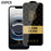 For iPhone 16e / iPhone 17e 25Pcs Screen Protector Anti-static Silk Printing Medium Alumina Glass HD Clear Film - Transparent - 1