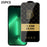 For iPhone 13 Pro Max 25Pcs Screen Protector Anti-static Silk Printing Medium Alumina Glass HD Clear Film - Transparent - 1