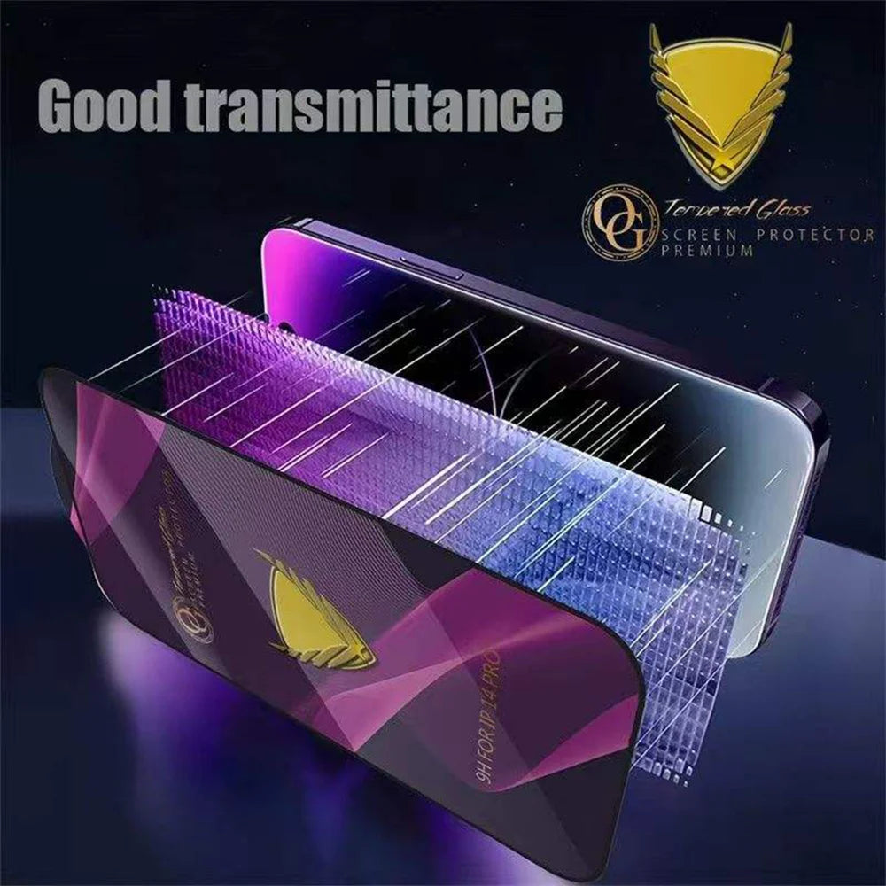 For iPhone 17 10Pcs Screen Protector Full Cover Anti-Static Clear High Aluminium-silicon Glass Film - Transparent - 3